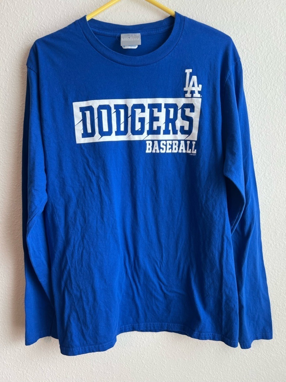 Genuine Merchandise Royal Blue Long-Sleeve Dodgers Baseball Tee